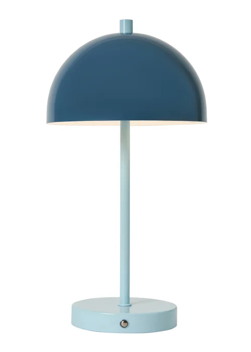 BHS Semi Dome USB-C Rechargeable Table Lamp Blue - One Size Image 4