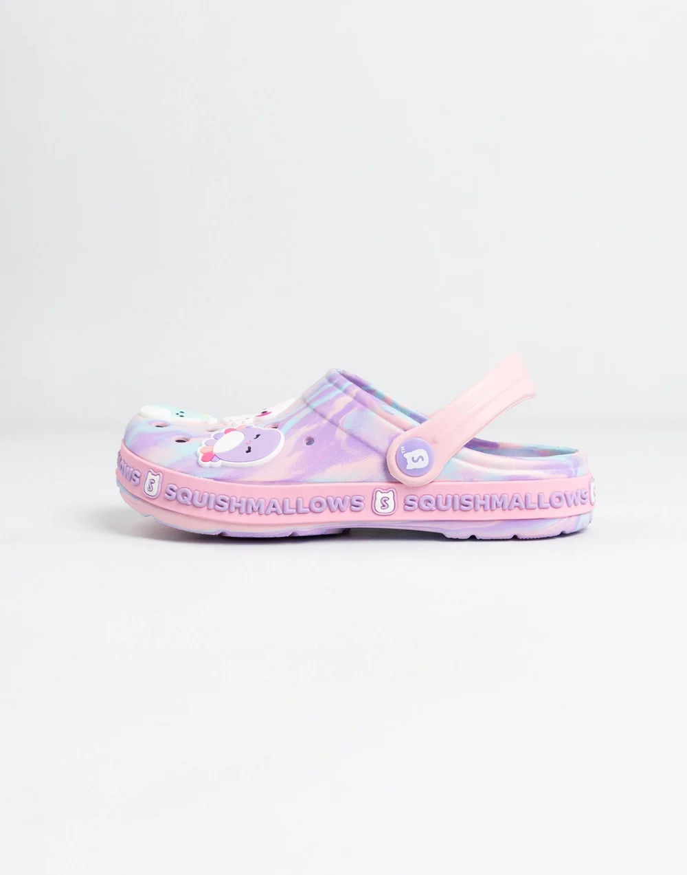 Vanilla Underground Squishmallows Girls Pink Multi Character Clogs (12-5 UK Child) - 3 Infants Image 5