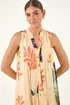 Roman Yellow Floral Print Smock Maxi Dress - 16 Image 4