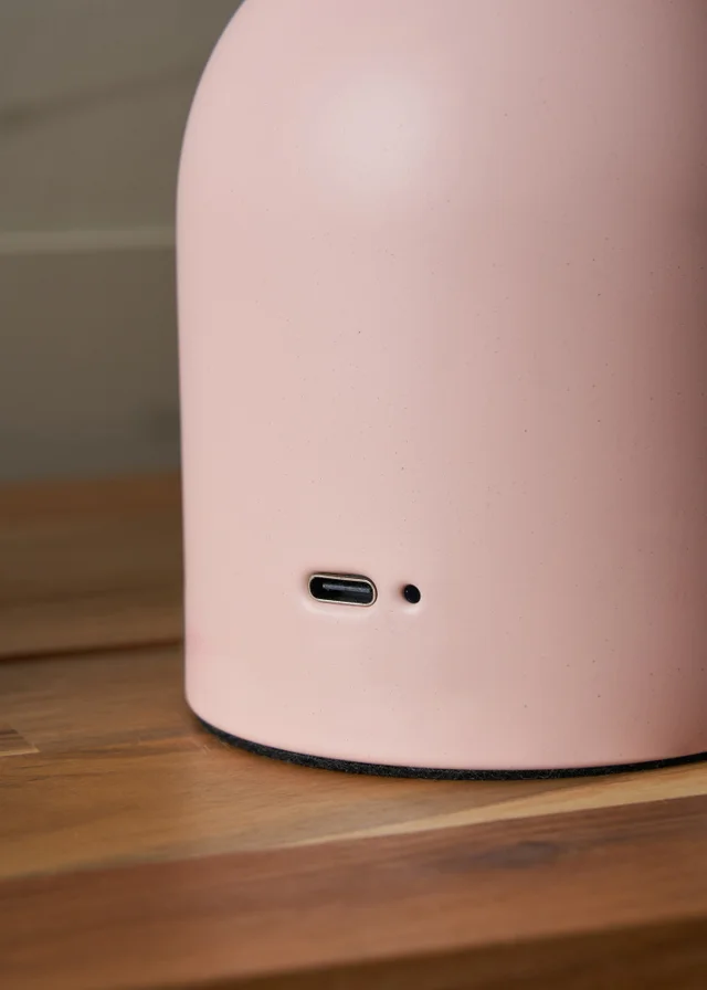 BHS Pixie USB-C Rechargeable Table Lamp Pink