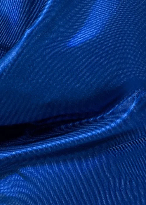 Goddiva Royal Blue Halter Cowl Neck Back Maxi Dress - 12 Image 4