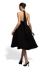 Goddiva Black Halter Neck Pleated A Line Midaxi Dress - 12 Image 2