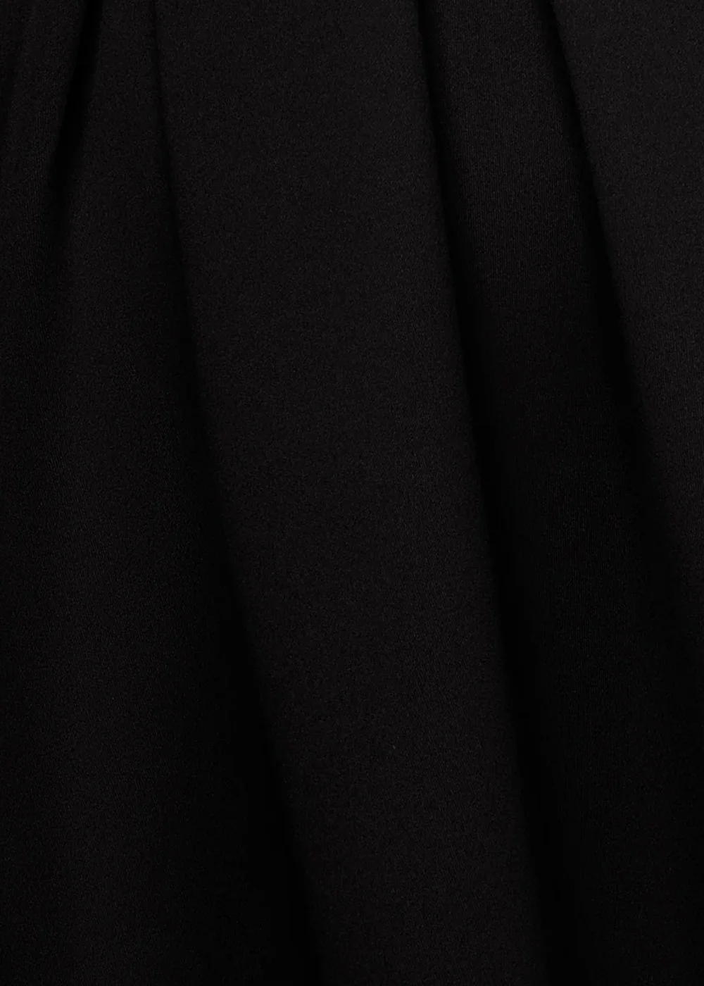 Goddiva Black Halter Neck Pleated A Line Midaxi Dress - 12 Image 4
