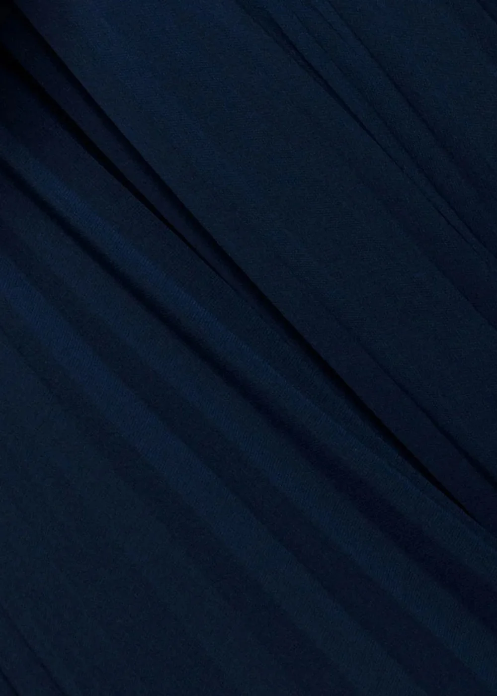 Goddiva Navy Scalloped Lace Bodice Pleated Chiffon A Line Maxi Dress - 6 Image 4