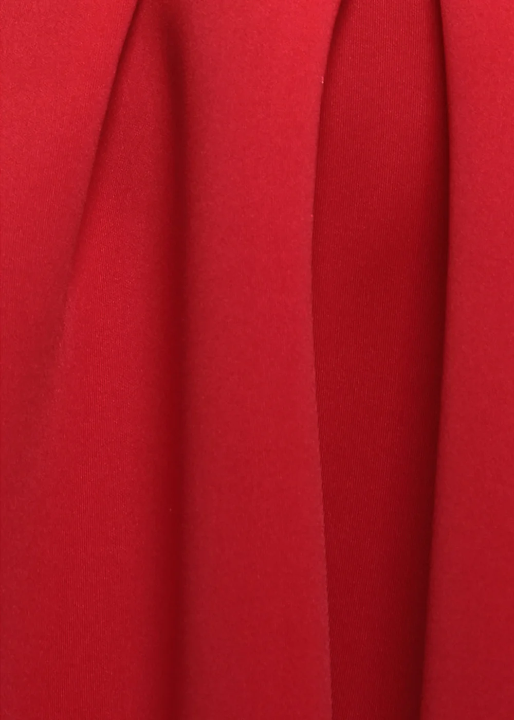 Goddiva Red Scuba Foam Skater Midi Dress - 12 Image 4