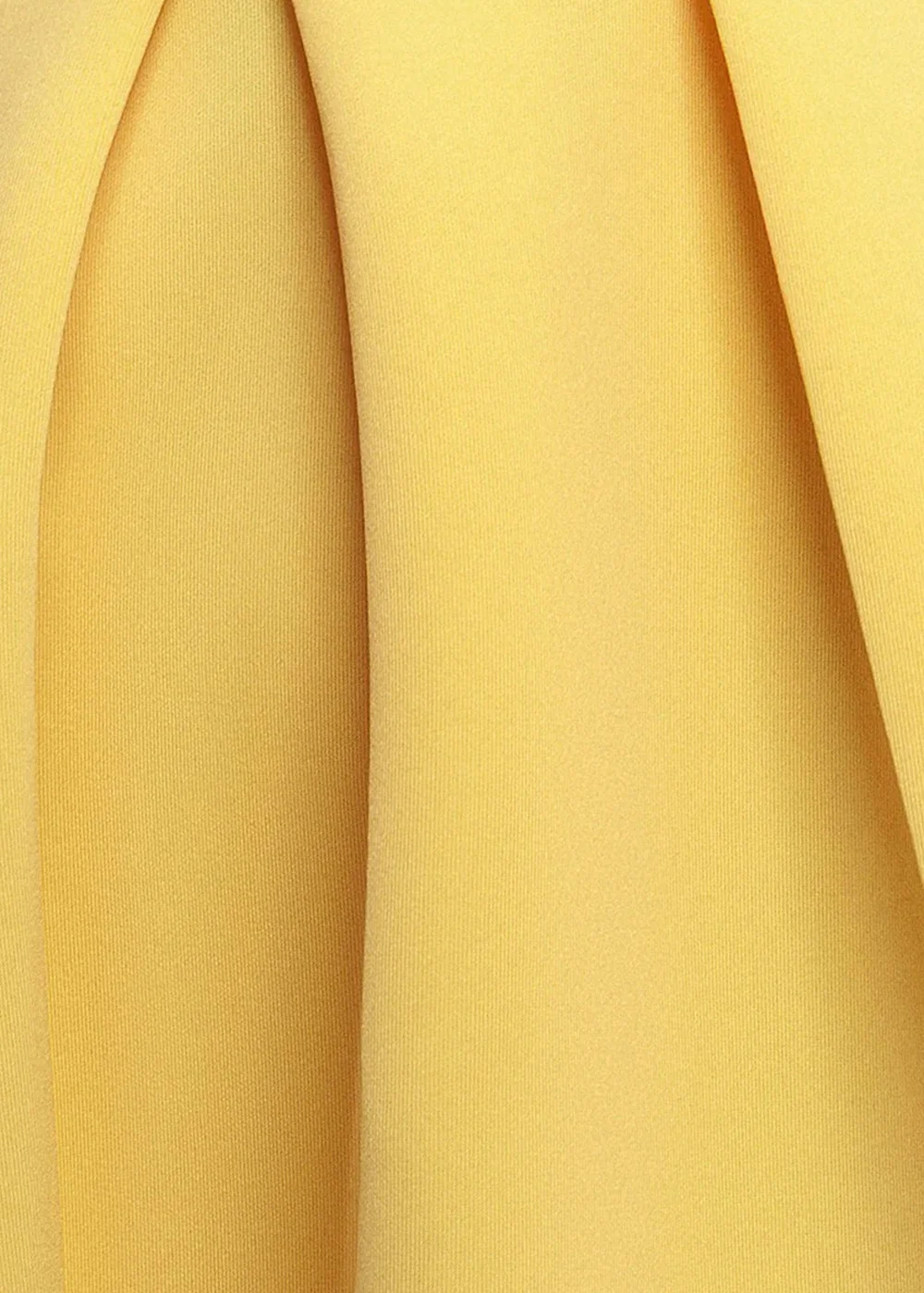 Goddiva Lemon Scuba Foam Skater Midi Dress - 12 Image 4