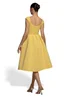 Goddiva Lemon Scuba Foam Skater Midi Dress - 12 Image 2