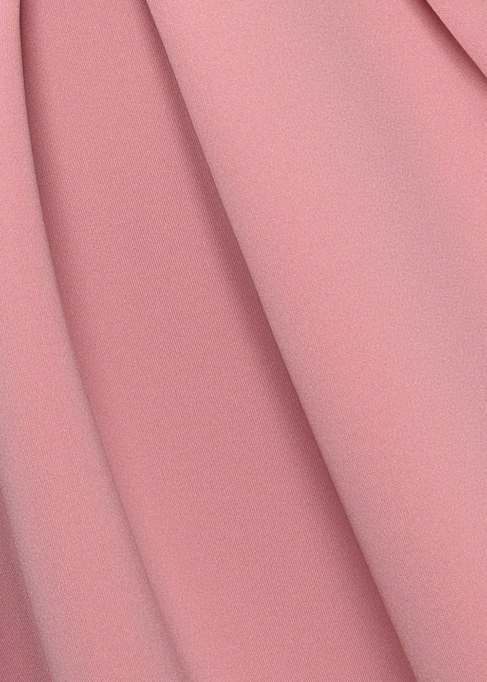 Goddiva Blush Scuba Foam Skater Midi Dress - 8 Image 4