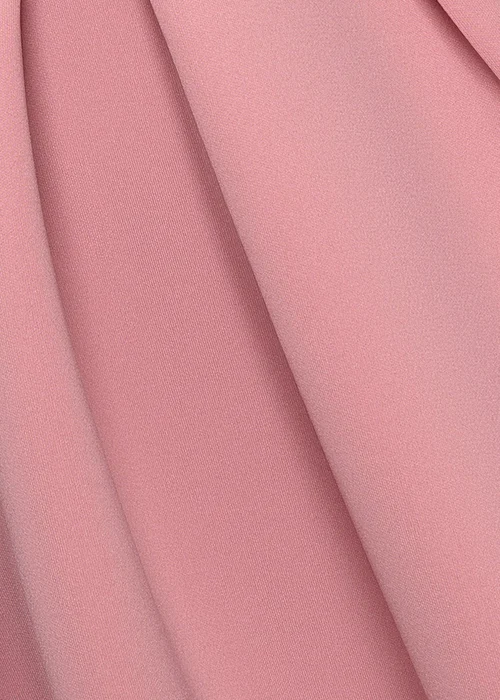 Goddiva Blush Scuba Foam Skater Midi Dress - 8 Image 4