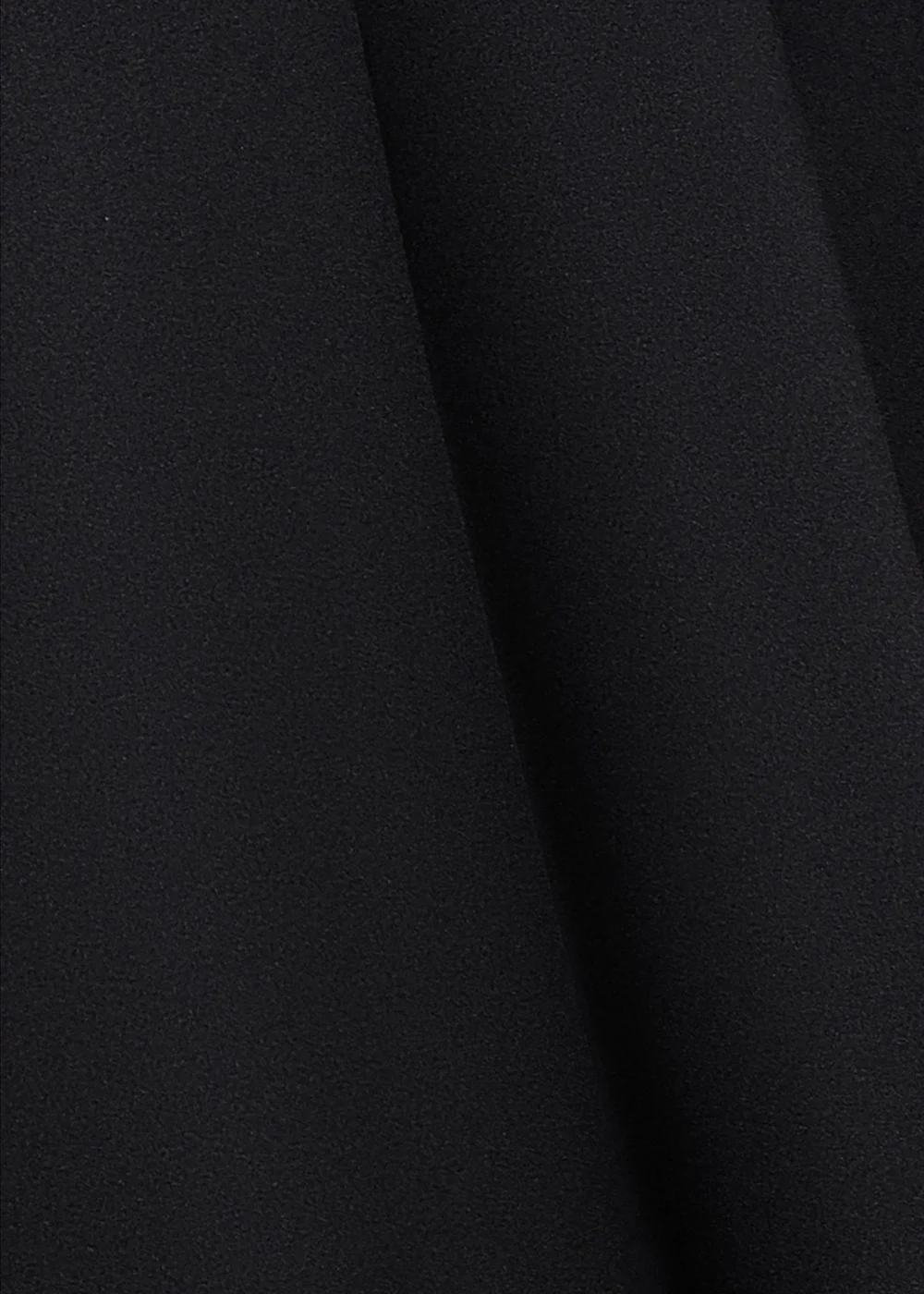Goddiva Black Cap Sleeve Plunging V Neckline A Line Midi Dress - 8 Image 4