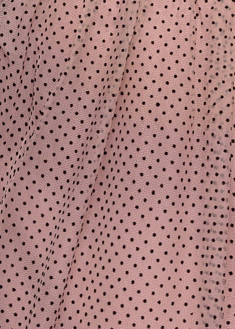 Goddiva Blush Dobby Mesh Off The Shoulder Princess Maxi Dress - 18 Image 4