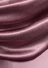 Goddiva Rose Pink Cowl Back Satin Maxi Dress - 16 Image 4