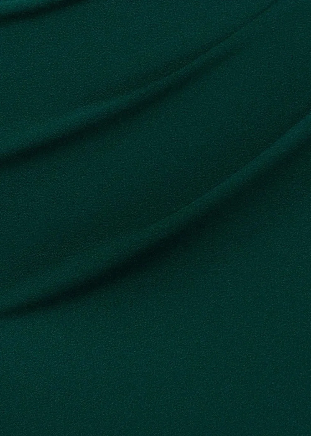 Goddiva Emerald Green Off The Shoulder Draped Sleeve Maxi Dress - 16 Image 4