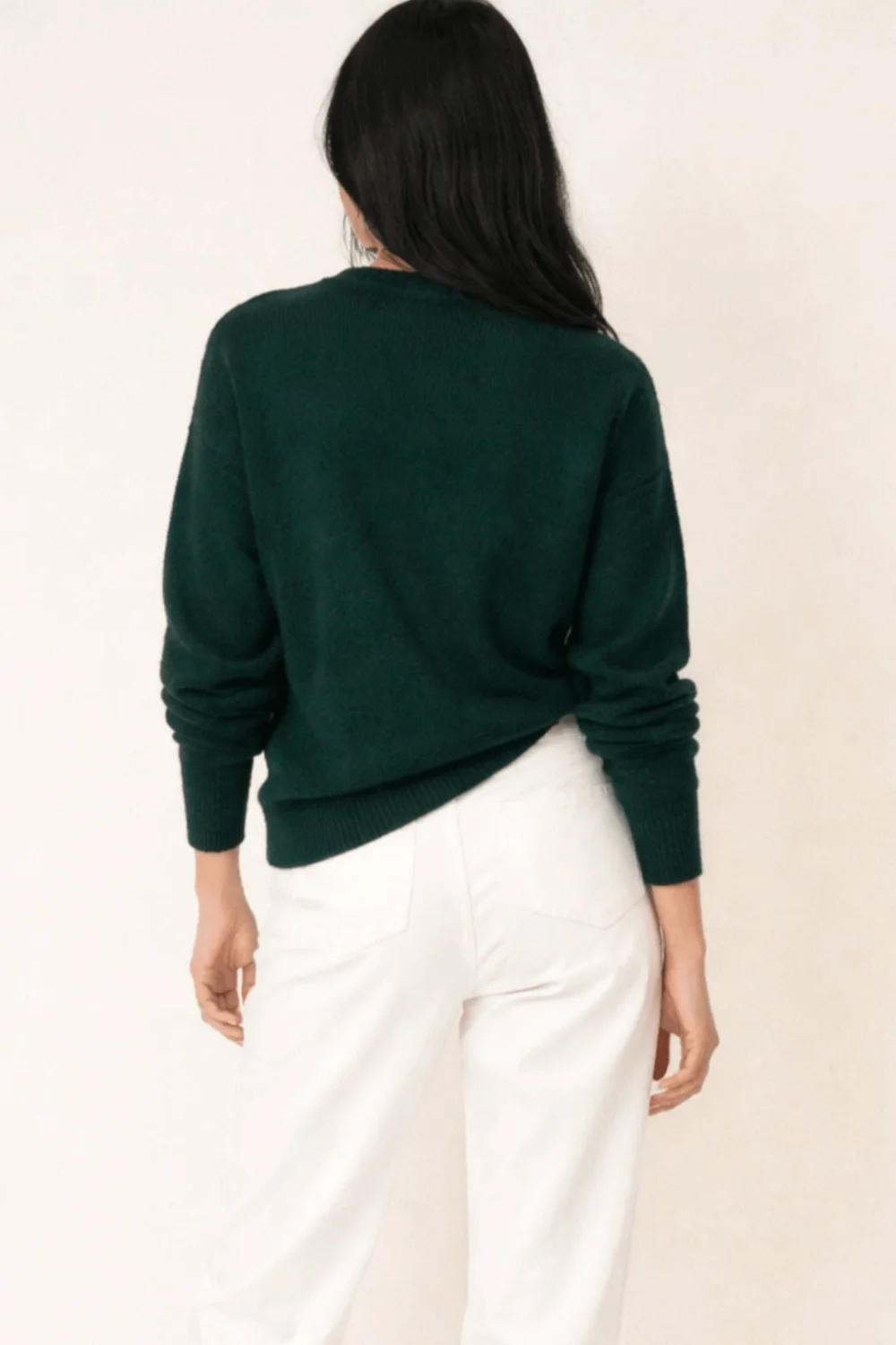 Style Cheat Heart Forest Green Jumper - 10 Image 4