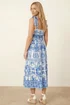 Style Cheat Strappy Blue Midi Dress - 14 Image 2