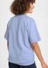 Cotton Traders Blue Sky Cotton Short Sleeve Sweatshirt - 3XL Image 3