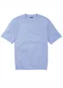 Cotton Traders Blue Sky Cotton Short Sleeve Sweatshirt - 3XL Image 4