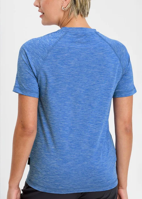 Cotton Traders French Blue Breathable Crew Neck T-Shirt - S Image 4