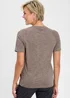 Cotton Traders Mocha Breathable Crew Neck T-Shirt - S Image 4