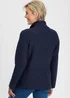 Cotton Traders Dark Sky Coastal Button Neck Top - L Image 4