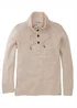 Cotton Traders Light Pebble Coastal Button Neck Top - M Image 4