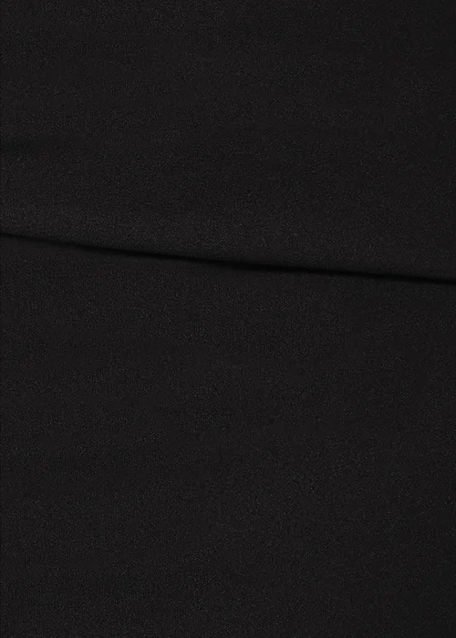 Goddiva Black Bardot Pleated Midi Dress - 18 Image 4