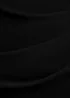 Goddiva Black Satin Bow Bardot Sheath Maxi Dress - 16 Image 4