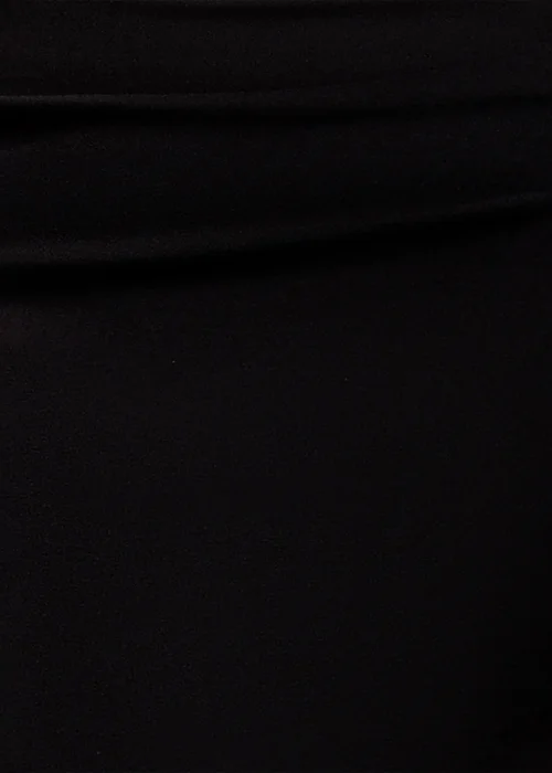 Goddiva Black Dobby Organza Bishop Sleeve Multiway Maxi Dress - 10 Image 4