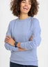 Cotton Traders Blue Sky Cotton Sweatshirt - XS Image 2