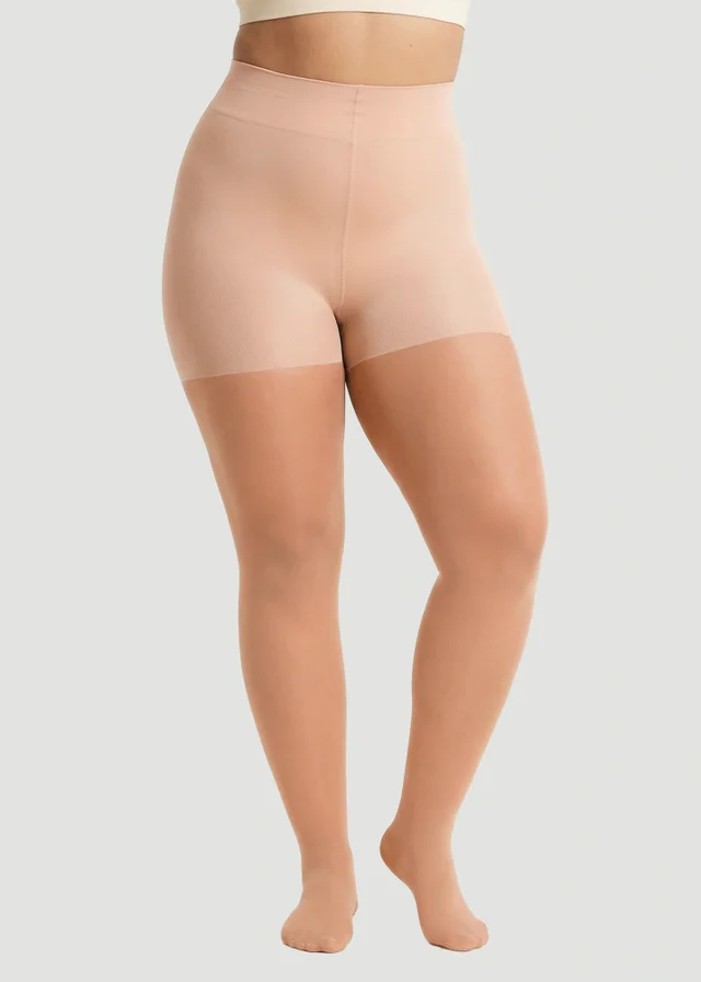Conturve Beige 70 Denier Tear Proof Shaping Tights