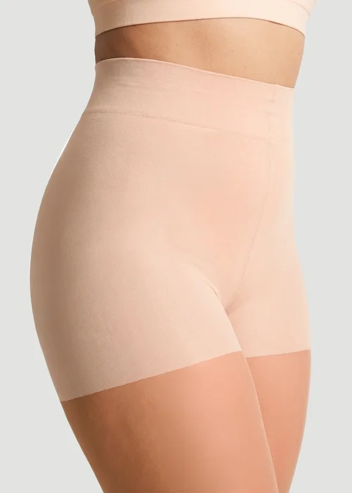 Conturve Beige 70 Denier Tear Proof Shaping Tights - XL Image 3