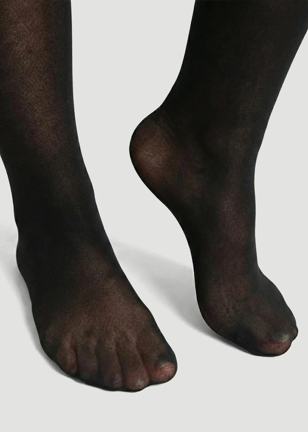 Conturve Black 120 Denier Tear Proof Shaping Tights - XS Image 5