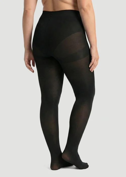 Conturve Black 120 Denier Tear Proof Shaping Tights - XS Image 4