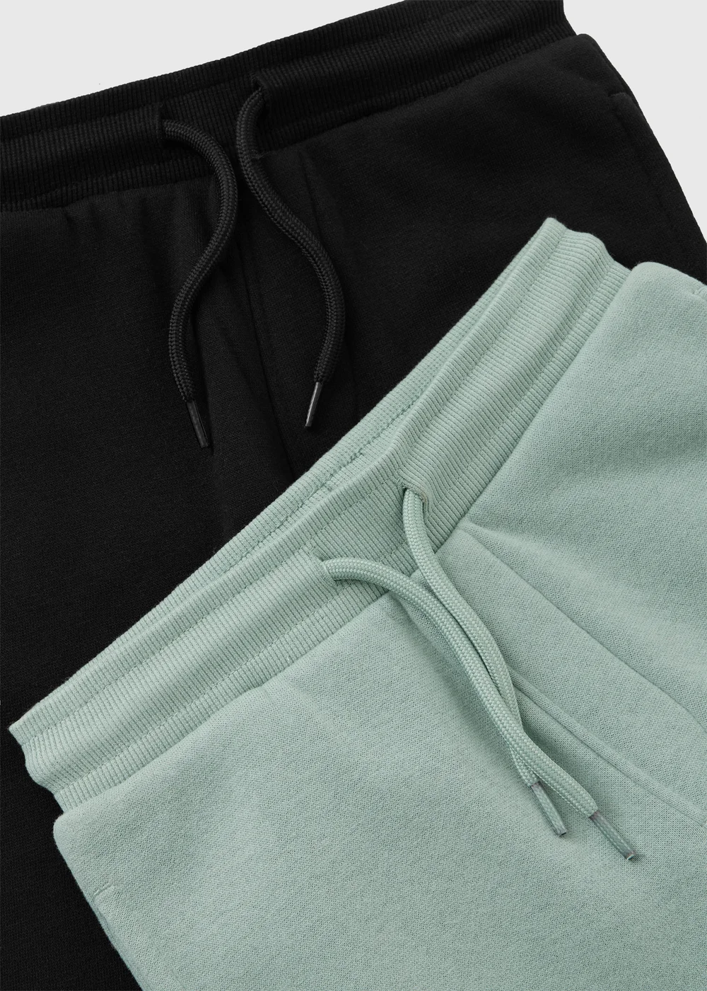 2 Pack Boys Sage & Black Joggers (1-8yrs) - 1-1.5 Yrs Image 2