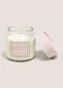Pistachio Striped Jar Scented Candle Image 1