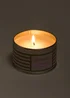 Pistachio Striped Tin Scented Candle Image 2
