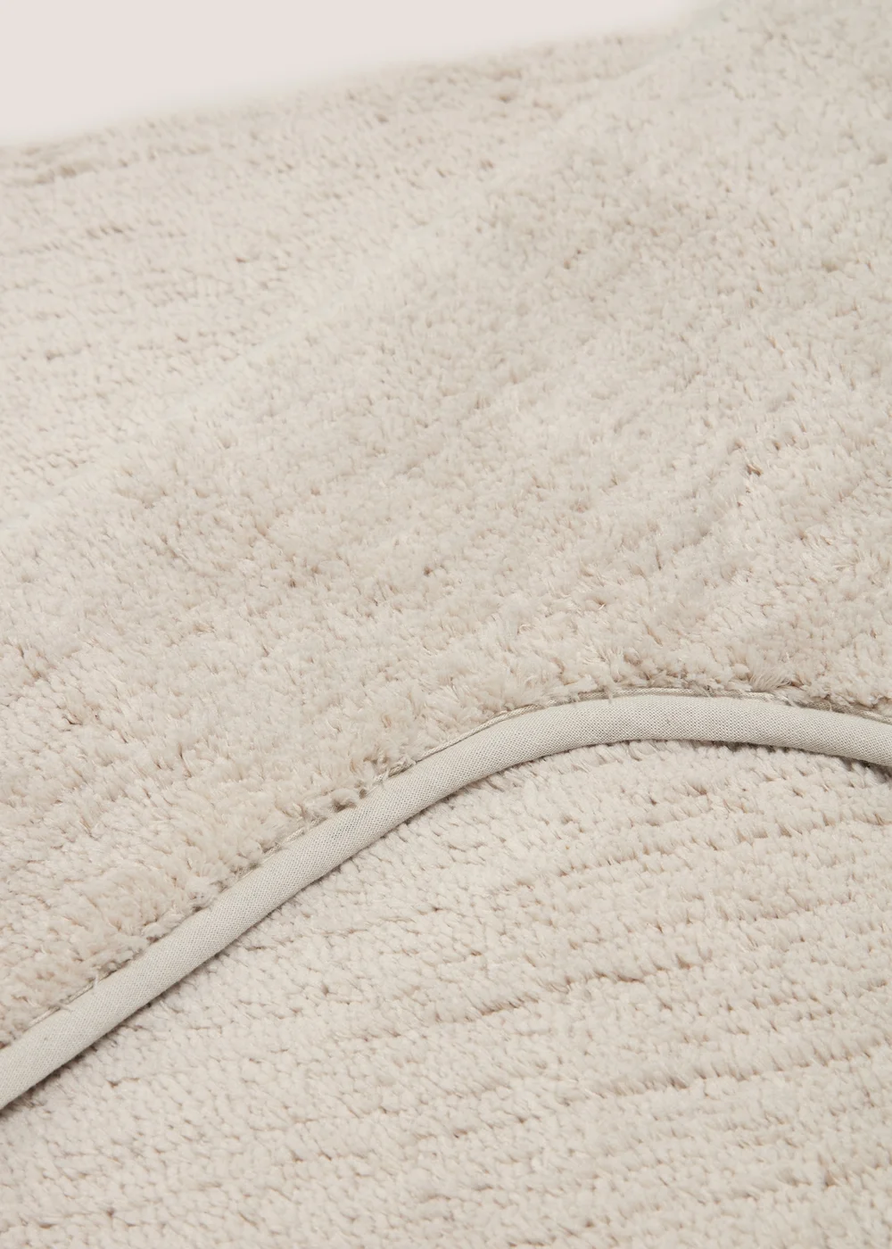 2 Pack Grey Quick Dry Bath Mat Set Image 2