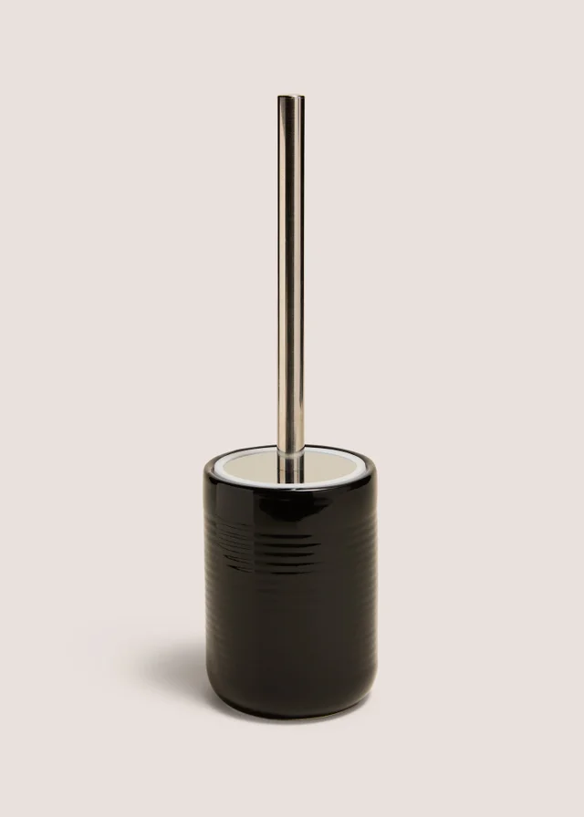 Black Ridged Toilet Brush