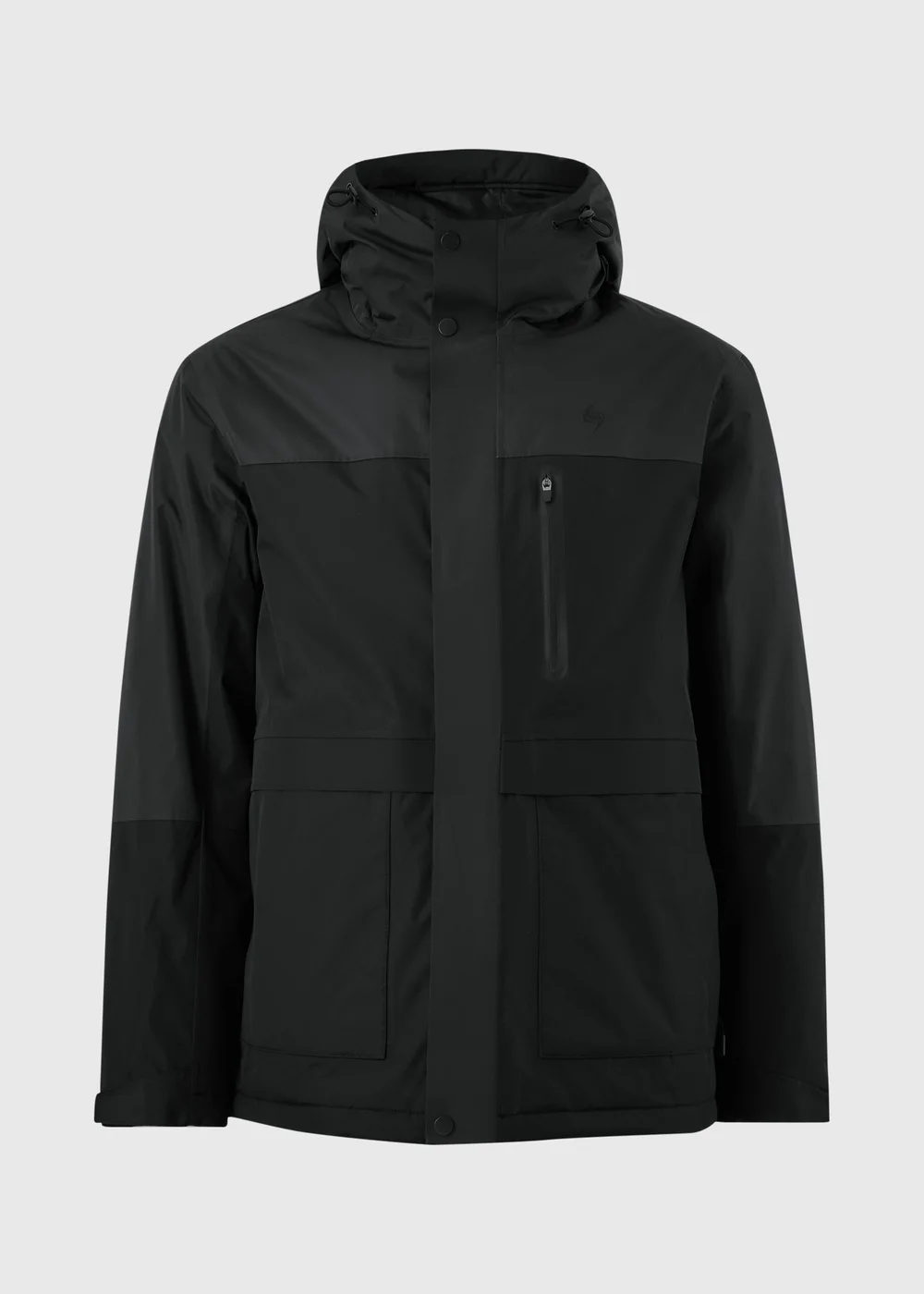Black Waterproof Jacket - M Image 1