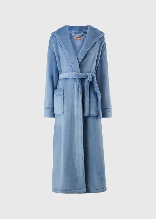 Light Blue Dressing Gown - M Image 4