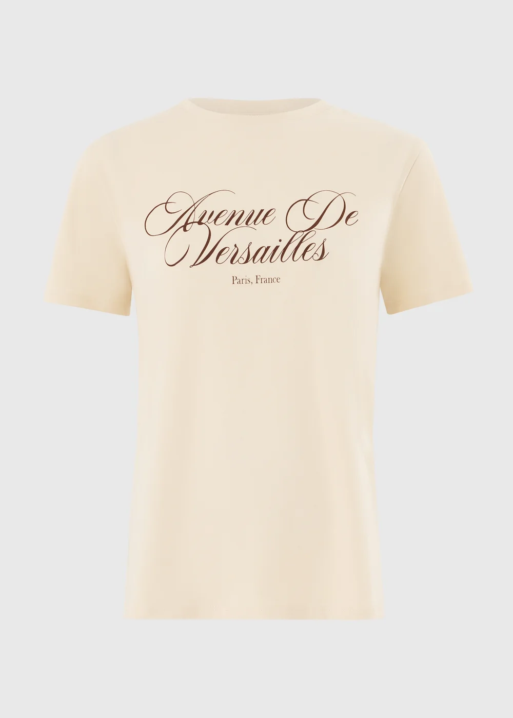 Cream Avenue Graphic T-Shirt - XS Image 5