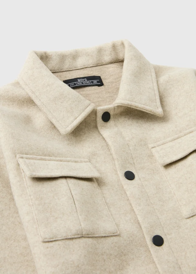 Boys Stone Shacket (7-15yrs)