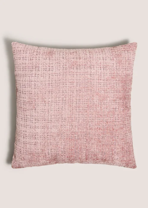 Mauve Textured Cushion Image 1