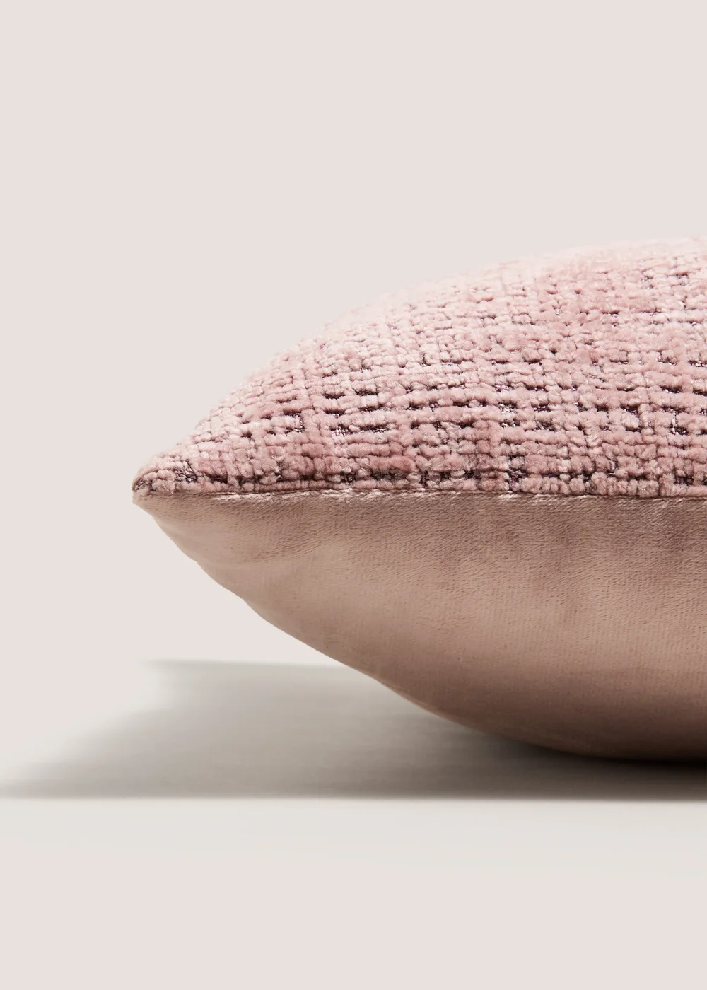 Mauve Textured Cushion Image 2