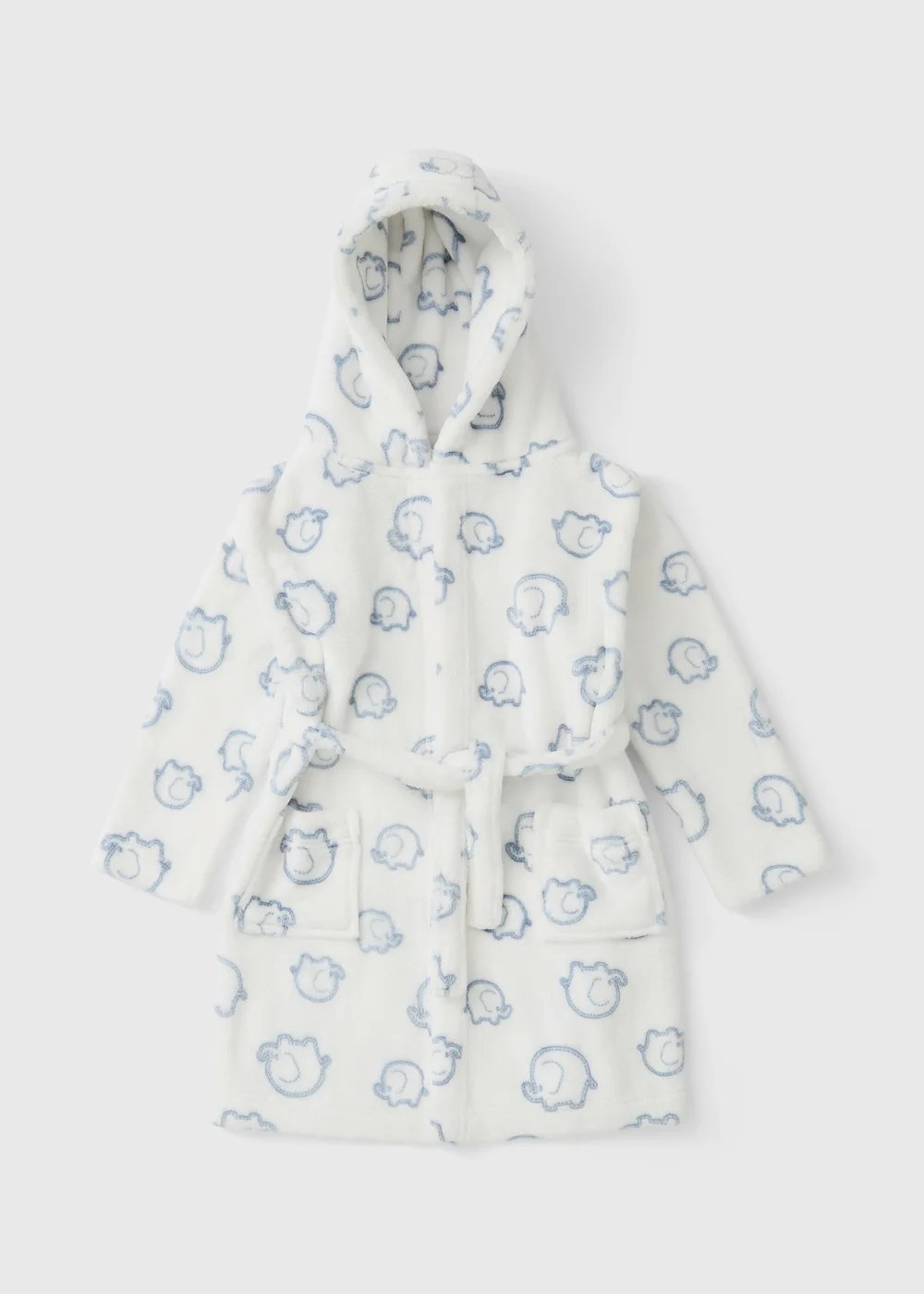 Alder Hey Kids White Dressing Gown (1-13yrs) - 1-1.5 Yrs Image 1