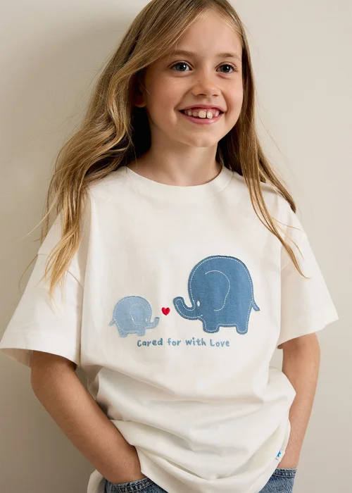 Alder Hey Kids White Graphic T-Shirt (1-13yrs) - 1-1.5 Yrs Image 2