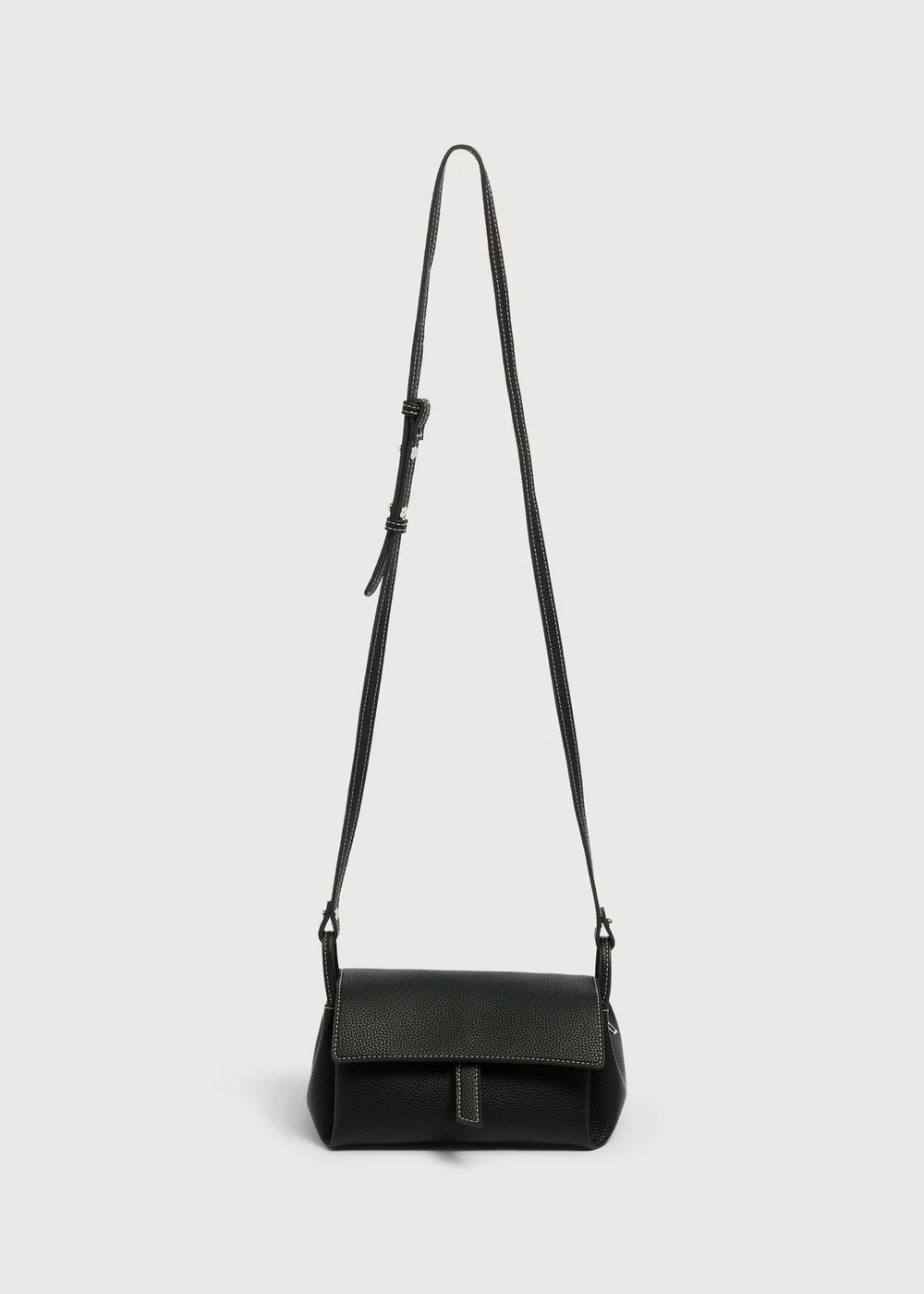 Black Cross Body Bag - One Size Image 1