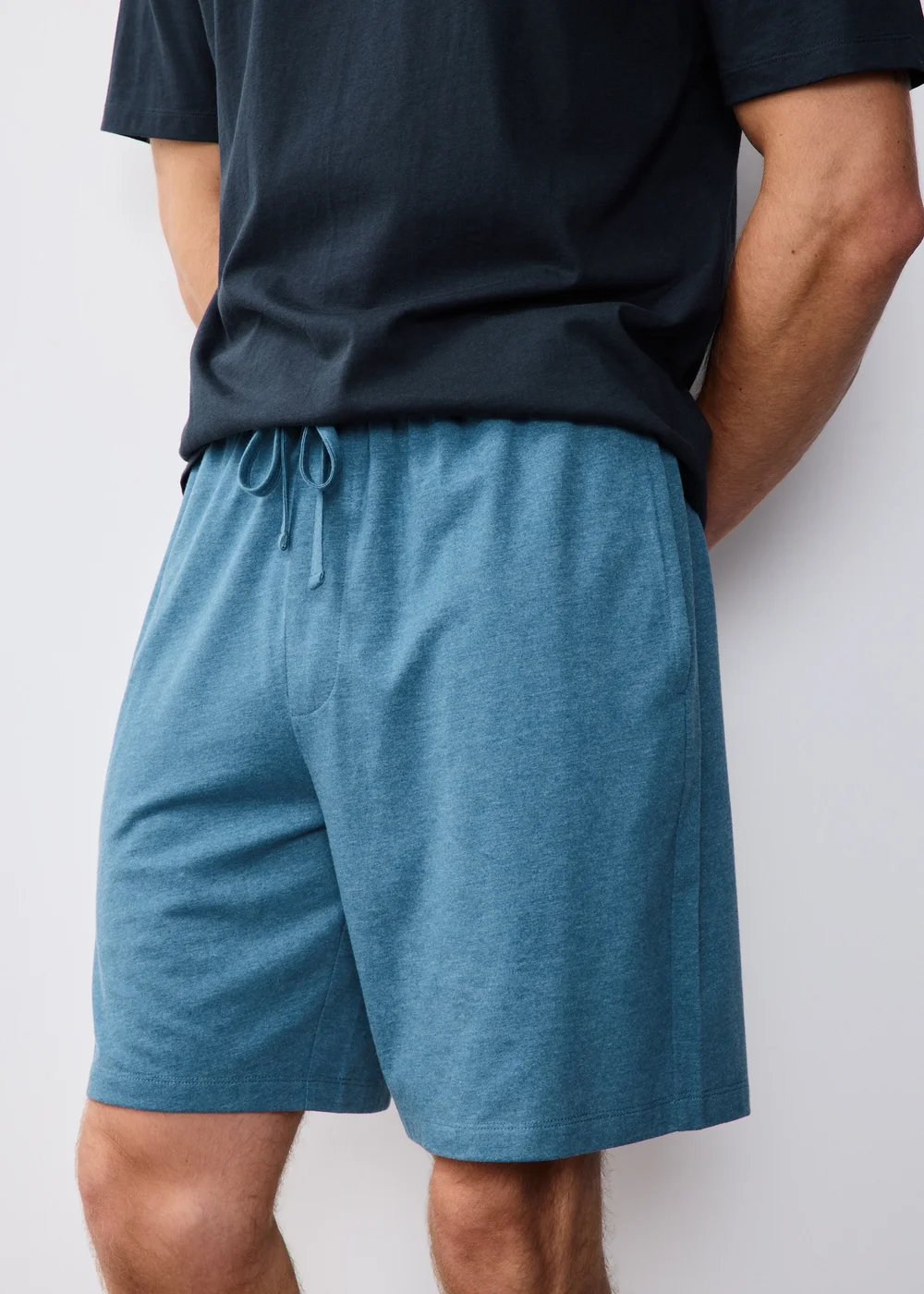 Blue Top & Shorts Pyjama Set - XS Image 1