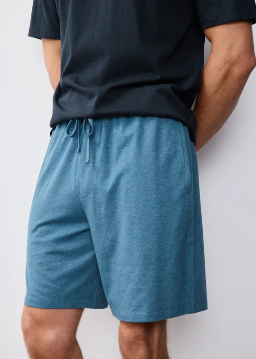 Blue Top & Shorts Pyjama Set - XS Image 1