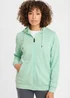 Cotton Traders Light Aqua Cotton Hooded Zip Through Sweat Top - 2XL Image 2
